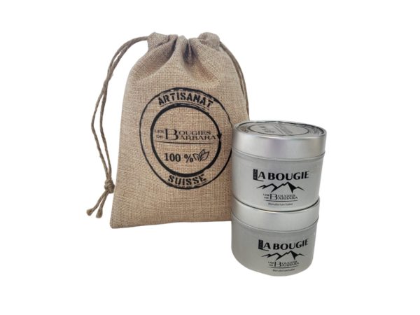 Les Bougies de Barbara - La Bougie 125gr en Pack Duo