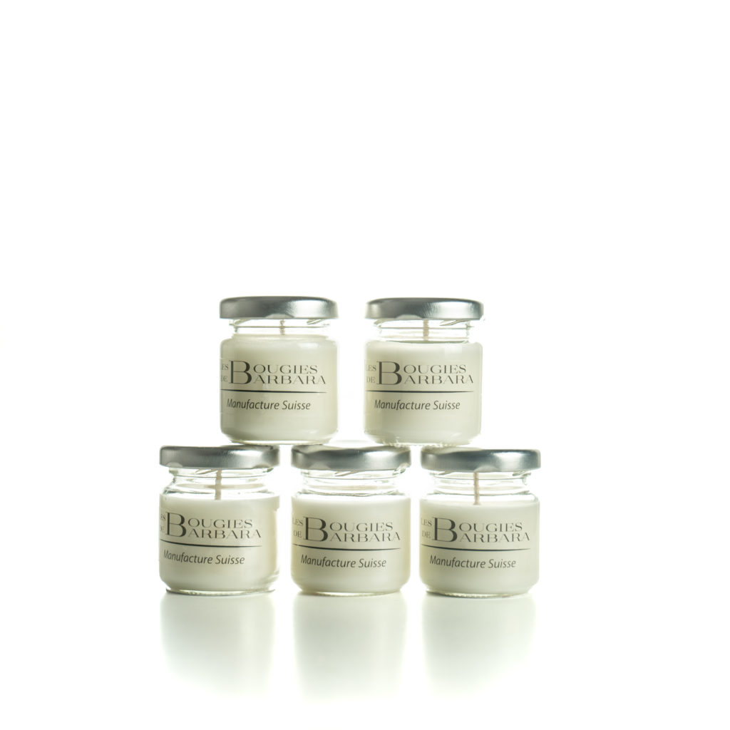 Pack de 5 mini-bougies Classiques – 30 g chacune — Les Bougies de Barbara
