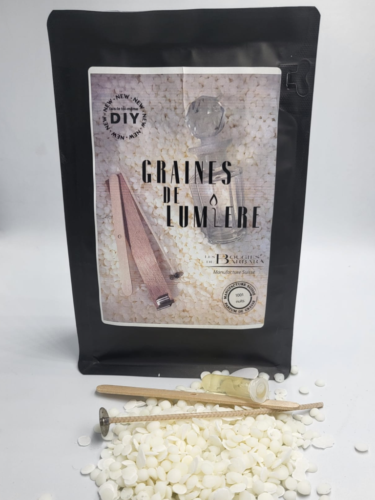 Graines de Lumière – kit bougie 200 g — Les Bougies de Barbara