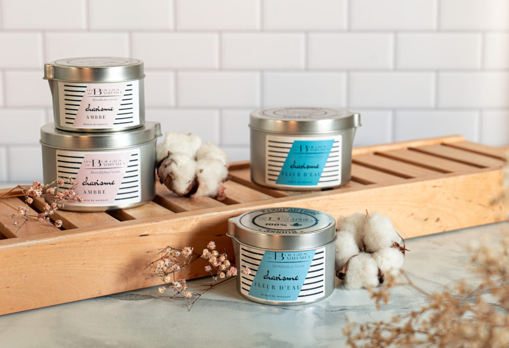 Collection Charisme - Bougies de Massage