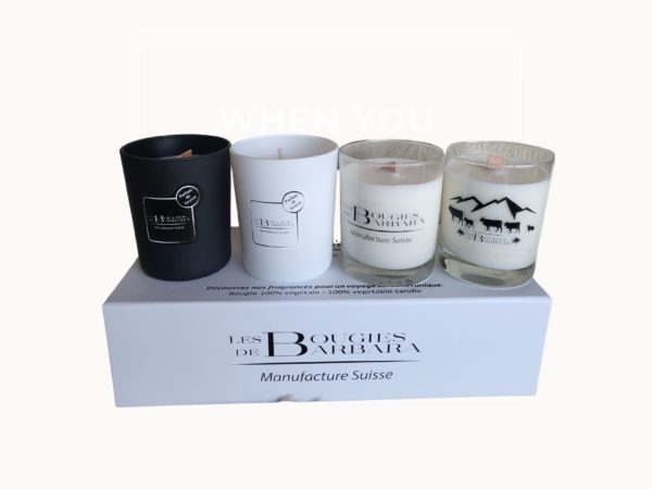 Les Bougies de Barbara - Coffret 3 Bougies