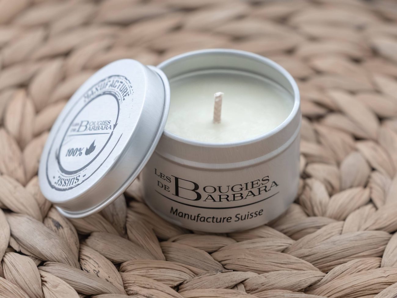 LES BOUGIES DE BARBARA - Collection Mini-Bougies - la métal 125g