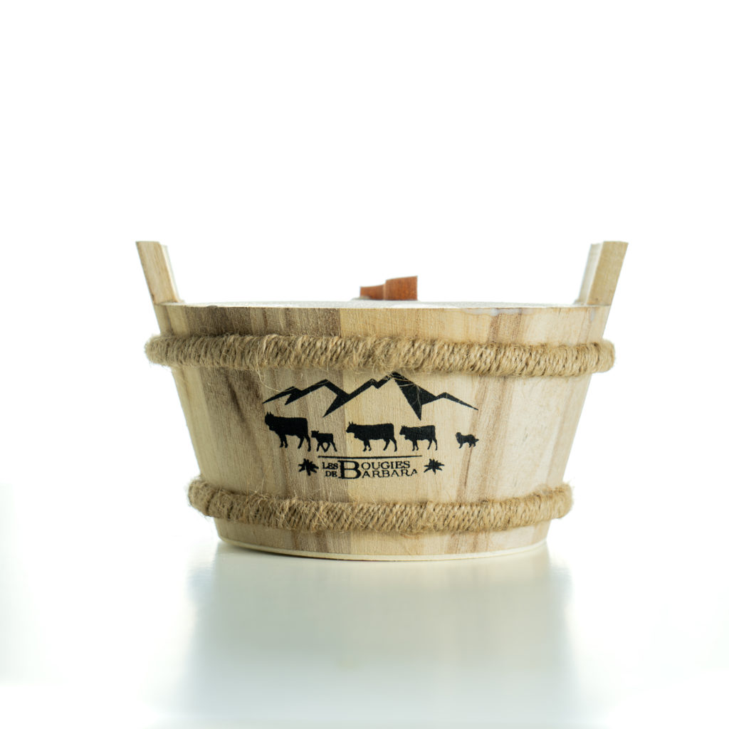 Bougie Poya Diétzé 700 g – modèle rond — Les Bougies de Barbara
