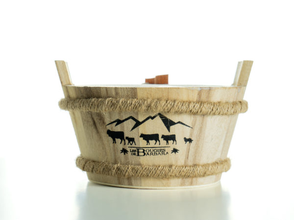 Les Bougies de Barbara, Collection Poya: Le Diétzé Modèle Rond 700 gr.