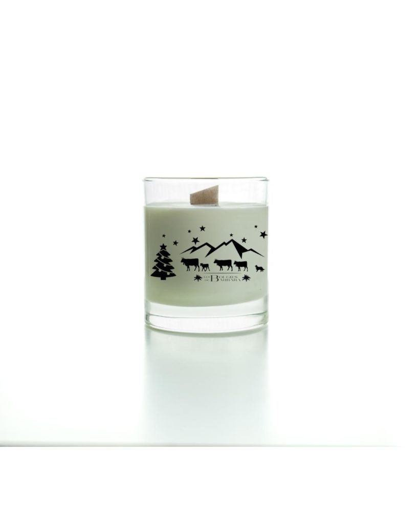 Bougie Poya Hiver 160 g – mèche en bois — Les Bougies de Barbara