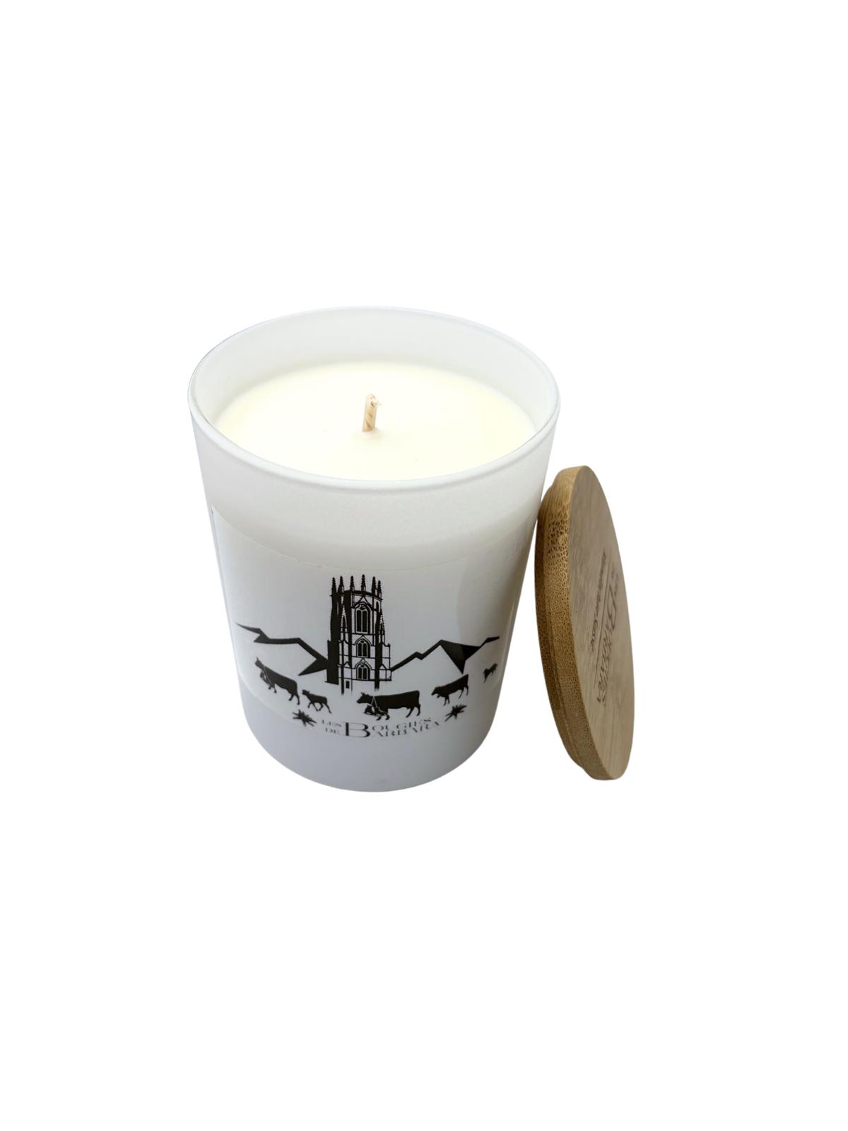 Les Bougies de Barbara - Collection ZEN - Verre Blanc 180 gr - Fribourg – Image 2