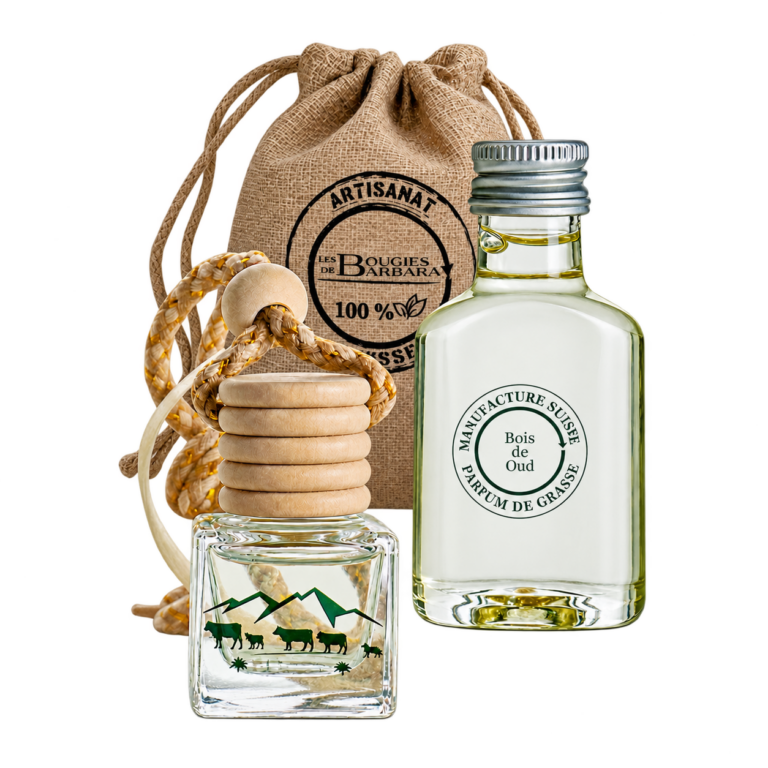Mini coffret cadeau - Diffuseur 7ml + Recharge 30ml avec pipette dans un mini sachet